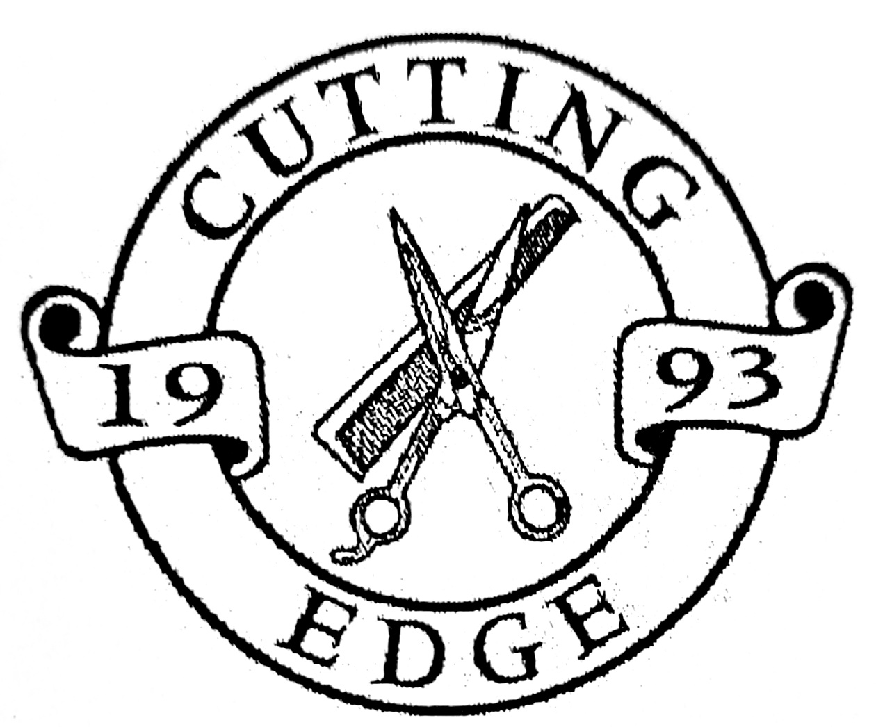 Cutting Edge Salon, The logo