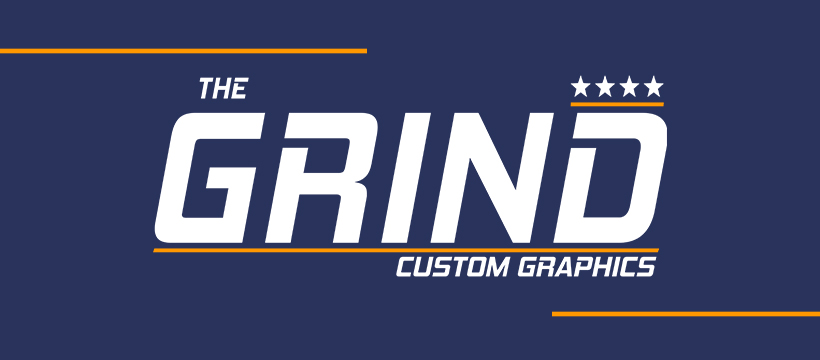 Grind Custom Graphics, The logo